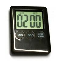 Digital timer, svart 