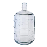 Glasdamejeanne 19 liter 