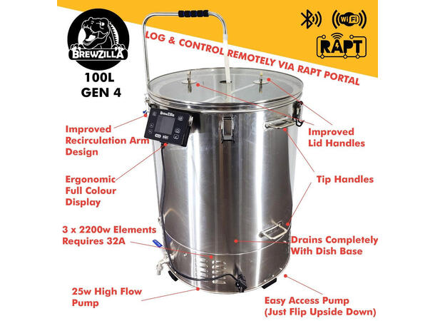 BrewZilla Gen 4 100L